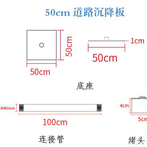 柳州沉降板规格型号如何选择？